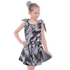 Iron Slide Kids  Tie Up Tunic Dress by MRNStudios