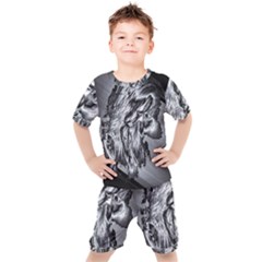 Iron Slide Kids  Tee And Shorts Set by MRNStudios