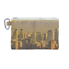 Buenos Aires City Aerial View002 Canvas Cosmetic Bag (medium) by dflcprintsclothing