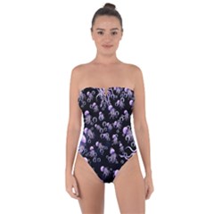 Jellyfish Swarm Tie Back One Piece Swimsuit by PollyParadiseBoutique7