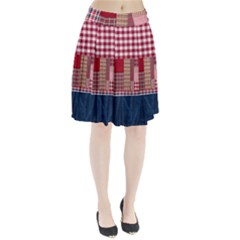 Country Bumpkin Pleated Skirt by PollyParadiseBoutique7