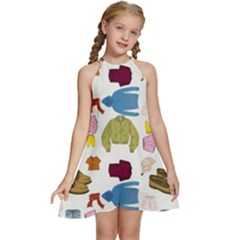 Clothes Amazing Fifa Photography Kids  Halter Collar Waist Tie Chiffon Dress by Ravend