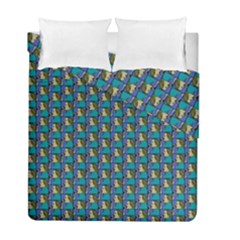 Evita Pop Art Style Graphic Motif Pattern Duvet Cover Double Side (full/ Double Size) by dflcprintsclothing