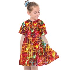 Design Art Pattern Kids  Sailor Dress by artworkshop