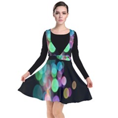 Design Microbiology Wallpaper Plunge Pinafore Dress by artworkshop