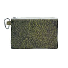 Green Grunge Background Canvas Cosmetic Bag (medium) by artworkshop