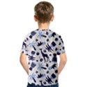 Cute safari animals blue giraffe Kids  Sport Mesh Tee View2