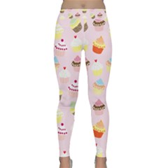 Cupcakes! Classic Yoga Leggings by fructosebat