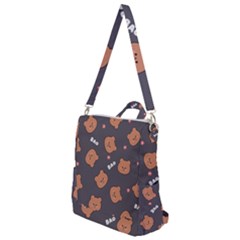 Bears! Crossbody Backpack by fructosebat