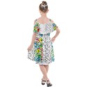 Brain-mind-psychology-idea-drawing Kids  Cut Out Shoulders Chiffon Dress View2