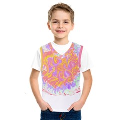 Abstract T- Shirt Circle Beauty In Abstract T- Shirt Kids  Basketball Tank Top by maxcute