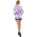 Abstract T- Shirt Entangled In Chaos T- Shirt Long Sleeve Satin Shirt View2