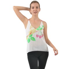 Bird Lover T- Shirtbird T- Shirt (26) Chiffon Cami by maxcute