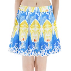 Butterfly Art T- Shirtbutterfly T- Shirt (3) Pleated Mini Skirt by maxcute