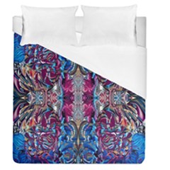 Abstract Blend Repeats Duvet Cover (queen Size) by kaleidomarblingart