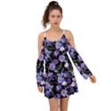 Dark Floral Boho Dress View1