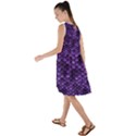 Purple Scales! Frill Swing Dress View2