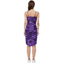 Purple Scales! Wrap Frill Dress View4