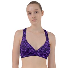 Purple Scales! Sweetheart Sports Bra by fructosebat