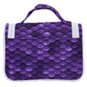 Purple Scales! Satchel Handbag View3