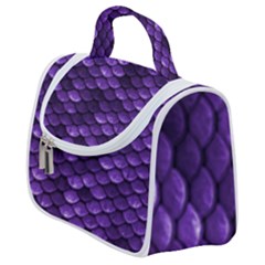 Purple Scales! Satchel Handbag by fructosebat