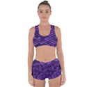 Purple Scales! Racerback Boyleg Bikini Set View1