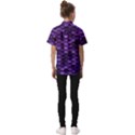 Purple Scales! Kids  Short Sleeve Shirt View2