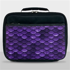 Purple Scales! Lunch Bag by fructosebat