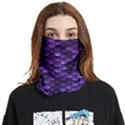 Purple Scales! Face Covering Bandana (Two Sides) View1