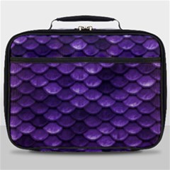 Purple Scales! Full Print Lunch Bag by fructosebat