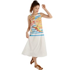 Fishing Lover T- Shirtfish T- Shirt (3) Summer Maxi Dress by maxcute