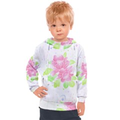 Flowers Art T- Shirtflowers T- Shirt (14) Kids  Hooded Pullover by maxcute