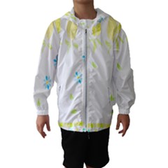 Flowers Lover T- Shirtflowers T- Shirt (10) Kids  Hooded Windbreaker by maxcute