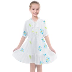 Flowers Lover T- Shirtflowers T- Shirt (10) Kids  All Frills Chiffon Dress by maxcute