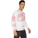 Flowers T- Shirt Flowers Pattern T- Shirt Men s Fleece Sweatshirt View3