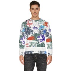 Hawaii T- Shirt Hawaii Flourish Pattern T- Shirt Men s Fleece Sweatshirt by maxcute