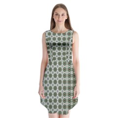 Pattern Background Abstract Sleeveless Chiffon Dress   by Ravend