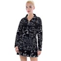 E=mc2 Text Science Albert Einstein Formula Mathematics Physics Women s Long Sleeve Casual Dress View1