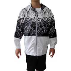 Mandala T- Shirt Mandala The Sunrise Series 004 T- Shirt Kids  Hooded Windbreaker by maxcute