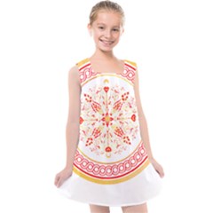 Mosaic T- Shirt Florentine Mosaic T- Shirt Kids  Cross Back Dress by maxcute