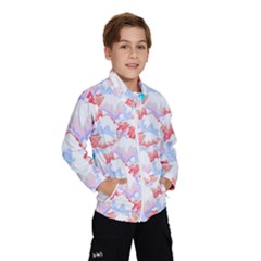 Pattern T- Shirt The Lakes And Peaks T- Shirt Kids  Windbreaker by maxcute