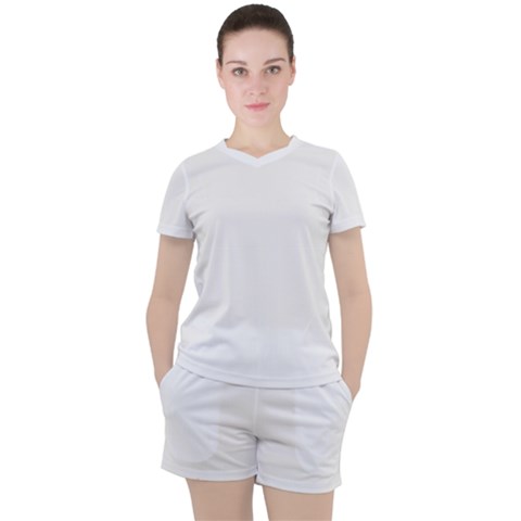 Rectangular T- Shirt Rectangular Grid Pattern - Grey T- Shirt Women s Tee And Shorts Set by maxcute