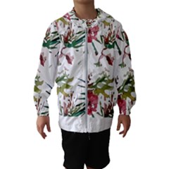 Tropical T- Shirt Tropical Bright Woods T- Shirt Kids  Hooded Windbreaker by maxcute