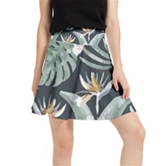 Tropical T- Shirt Tropical Garden Floricorous T- Shirt Waistband Skirt by maxcute