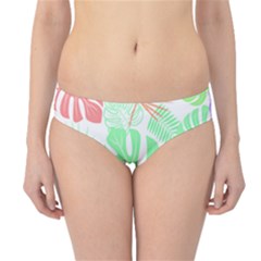 Tropical T- Shirt Tropical Leaves T- Shirt Hipster Bikini Bottoms by maxcute