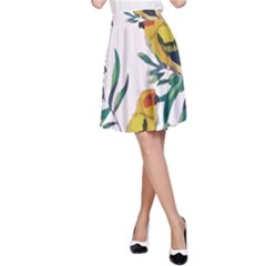 Tropical T- Shirt Tropical Magnificent Inforested T- Shirt A-line Skirt by maxcute