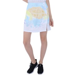 Turtle Gift T- Shirtturtle T- Shirt Tennis Skirt by maxcute