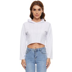 Undulating T- Shirt Women s Lightweight Cropped Hoodie by maxcute