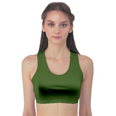 Forest Obsidian Sports Bra by HWDesign