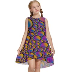 Bubble Color Kids  Frill Swing Dress by artworkshop